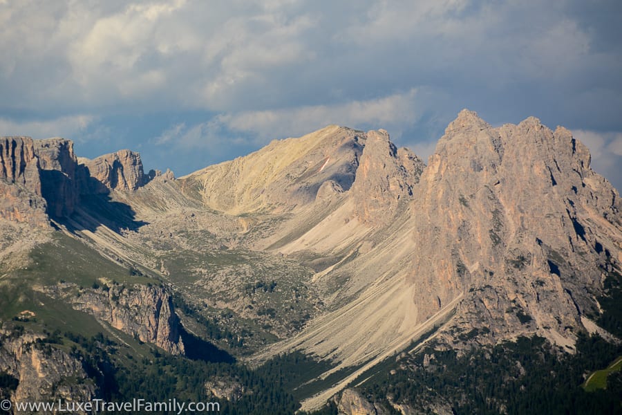 Challenging hiking Dolomites