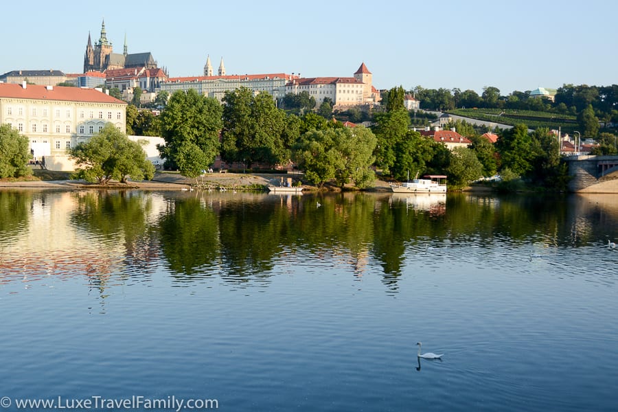 Beautiful views from Four Seasons Hotel Prague