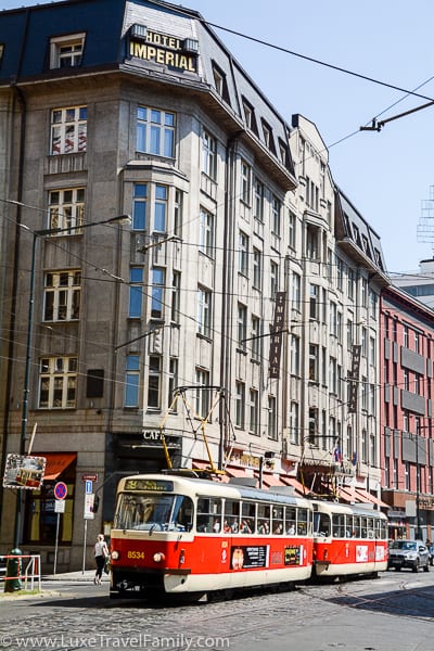 Art Nouveau style Hotel Imperial Prague