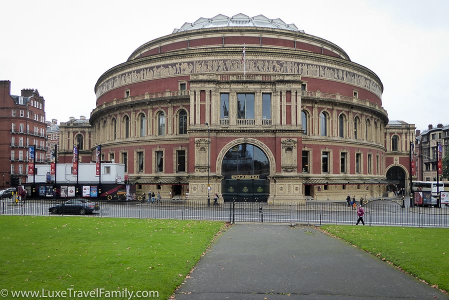 Albert Hall is one of the special places in London