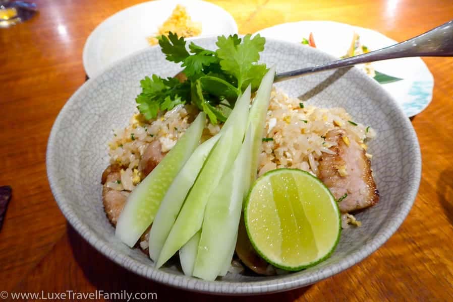 Fried rice nahm Thai Restaurant Bangkok