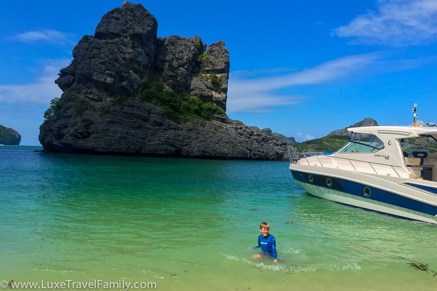 Living his dream Four Seasons Koh Samui Siam Seas