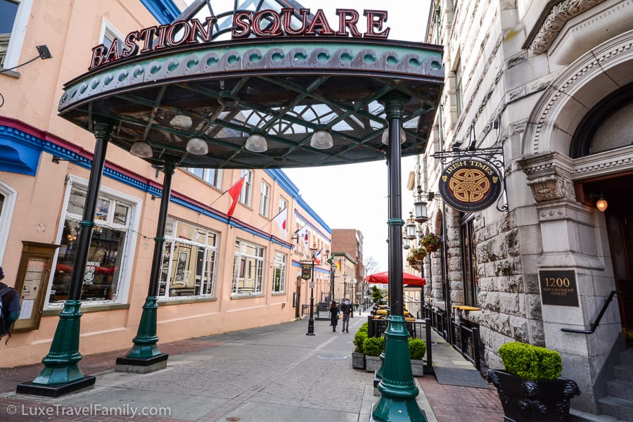 Irish Times Bastion Square Where to Eat and Drink in Victoria