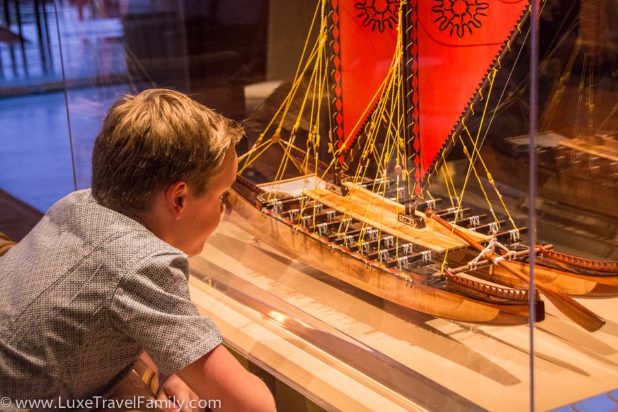 Interesting art at Four Seasons Resort Lanai