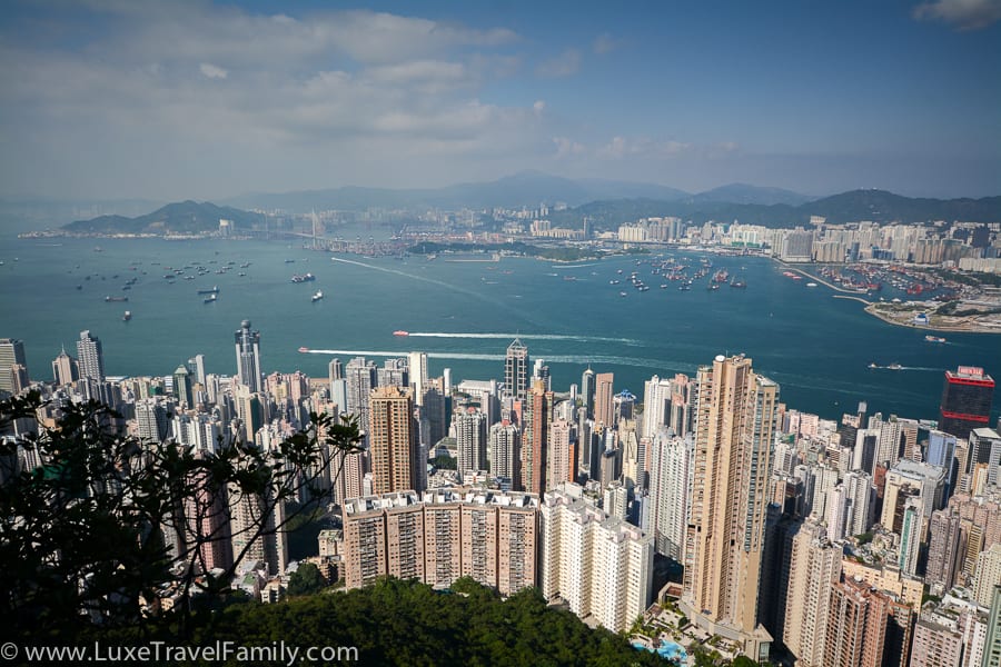 Victoria Peak View First visit to Hong Kong