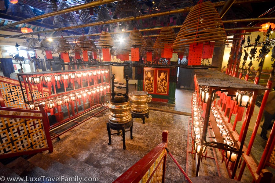 Peaceful Man Mo Temple Hong Kong