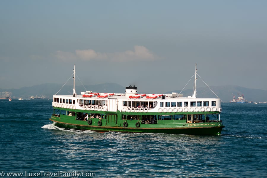 Star Ferry first visit to Hong Kong