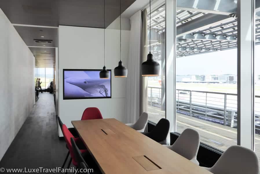 Boardroom Swiss First Lounge Zurich