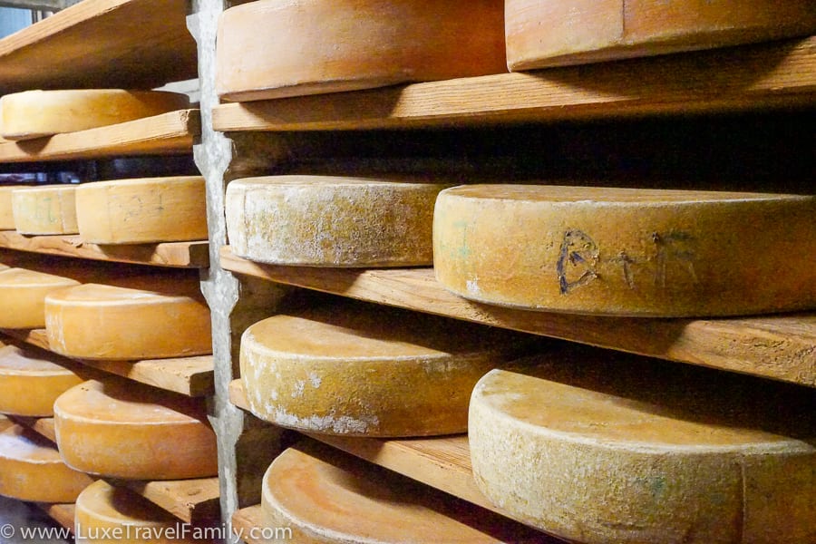 Cheese cellar Bregenzerwald Cheese Road