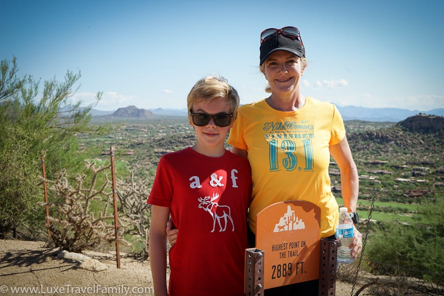 Pinnacle Peak hike Four Seasons Resort Scottsdale