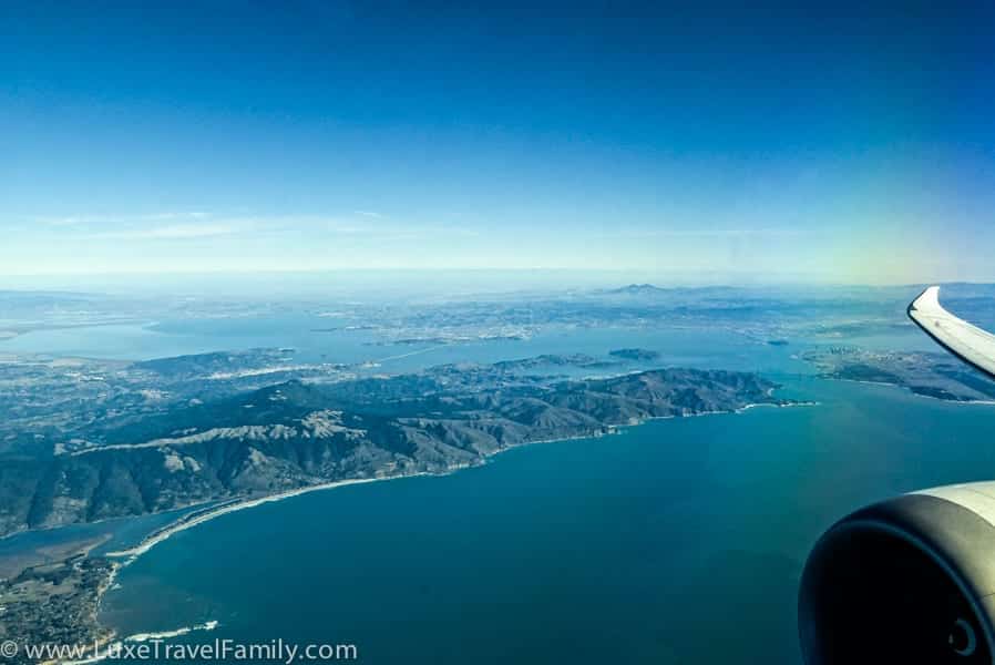 BusinessFirst on a united airlines 787 dreamliner