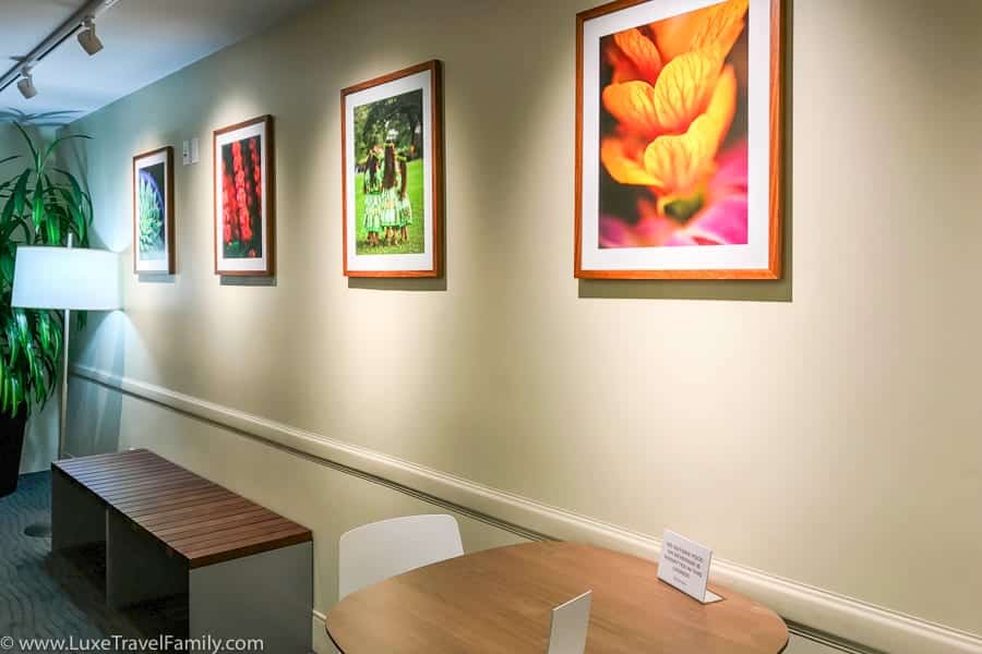 Hawaiian Airlines A330 First Class Lounge HNL