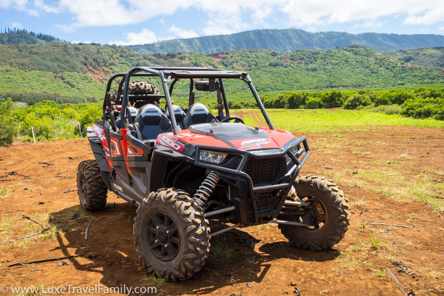 Explore nature Lanai Polaris off-road tour