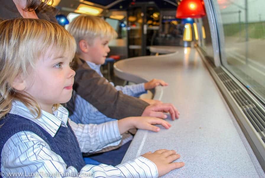 Train travel family friendly European cities