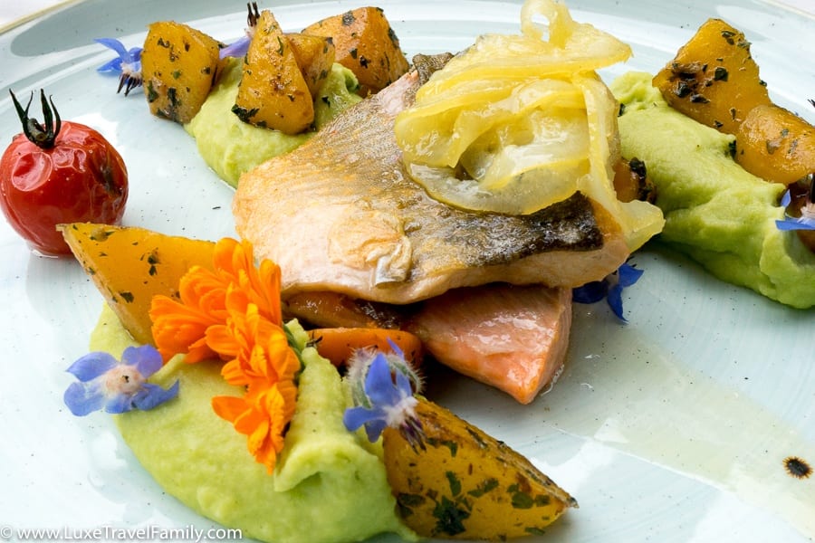 Park Hyatt Zurich Parkhuus restaurant fish