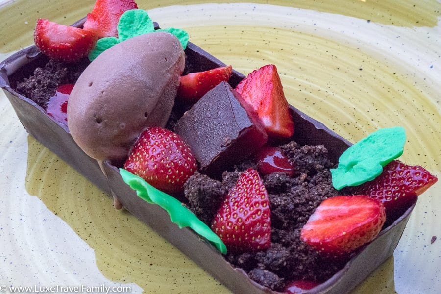 Park Hyatt Zurich Parkhuus restaurant chocolate dessert