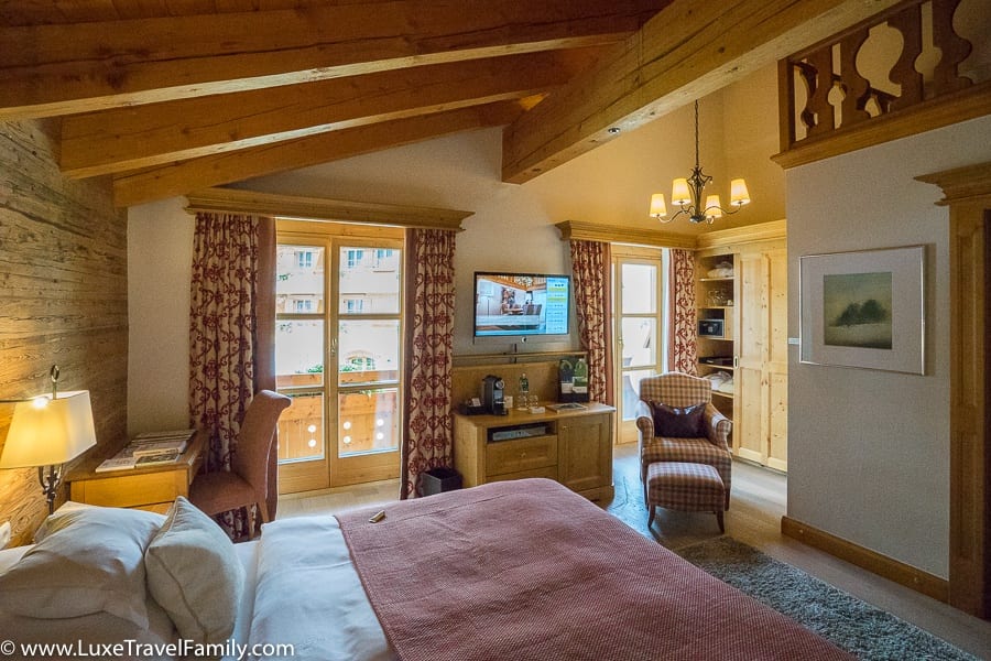 Burg Vital Resort Oberlech guest room