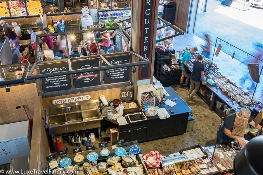 Family visit to Granary Road and the Loft Kitchen