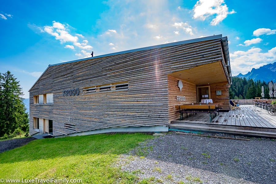 Frööd Restaurant Brandnertal Austria