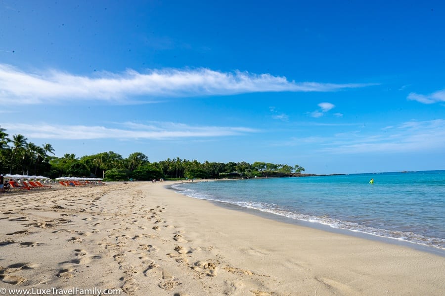 Hawaii best beach Mauna Kea Beach Hotel